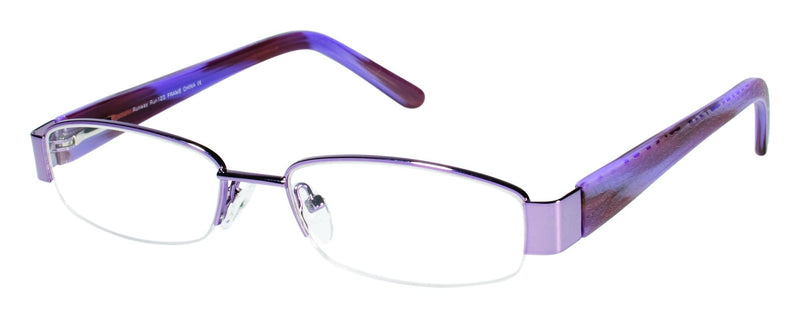 Visual Eyes Glasses VIOLET / Frame Only / Clear Runway 123