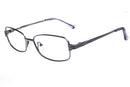 Visual Eyes Glasses VIOLET / Frame Only / Clear Runway Titanium 811
