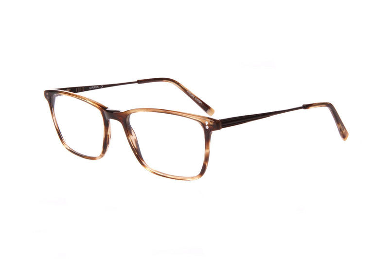 Visual Eyes Glasses Walnut / Frame Only / Clear Volo Cirrus