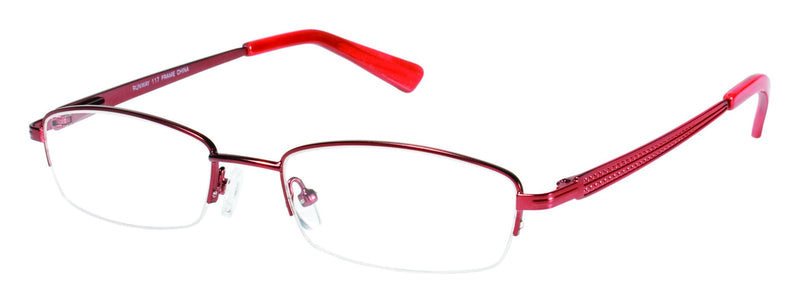 Visual Eyes Glasses WINE / Frame Only / Clear Runway 117