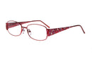 Visual Eyes Glasses WINE / Frame Only / Clear Runway Couture 236