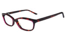 Visual Eyes Glasses WINE-TORTOISE / Frame Only / Clear Runway 156