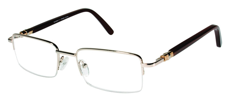 Visual Eyes Glasses YELLOW-GOLD / Frame Only / Clear Runway 111