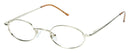 Visual Eyes Glasses YELLOW-GOLD / Frame Only / Clear Success 211a