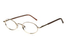 Visual Eyes Glasses YELLOW-GOLD / Frame Only / Clear Success 359